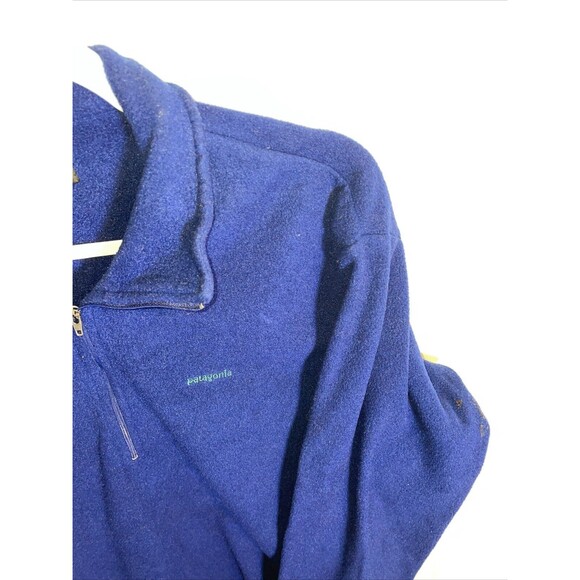 Patagonia Capilene Men’s Light Fleece Jacket Size Large Blue Hiking Walking - Picture 4 of 12